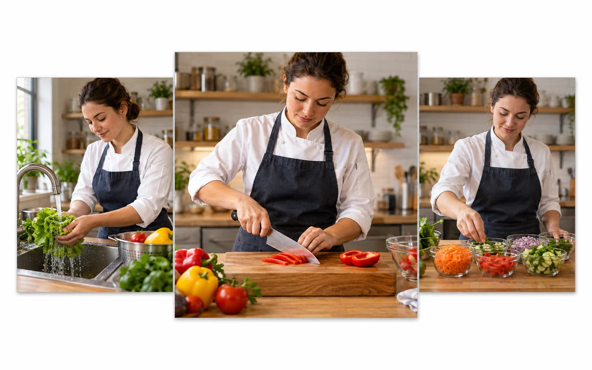 Photographic product illustration: How-to & training video