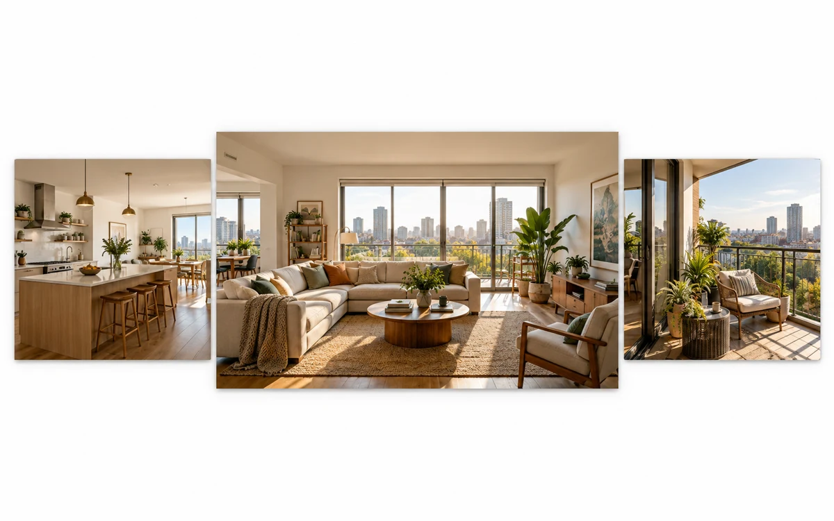 Photographic product illustration: Property tour