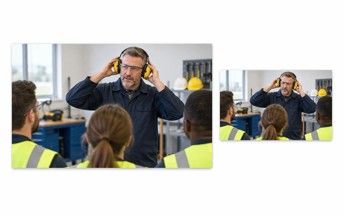 Photographic product illustration: Spanish training version